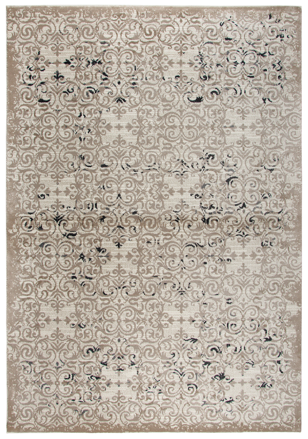 Rizzy Home Panache PN6970 Beige Medallion Area Rug