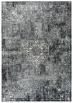 Rizzy Home Panache PN6971 Gray Central Medallion Floral Area Rug