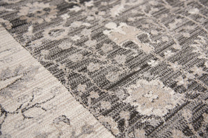 Rizzy Home Panache PN6975 Gray Motif Distress Area Rug
