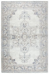 Rizzy Home Panache PN6980 Natural Central Medallion Motif Distress Area Rug