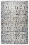 Rizzy Home Panache PN6982 Taupe Scroll Work Distress Area Rug