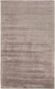 Surya Pure PUR3004 Grey/Brown Solids and Borders Area Rug
