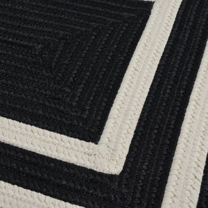 Colonial Mills La Playa PY21 Black & White Indoor/Outdoor Area Rug