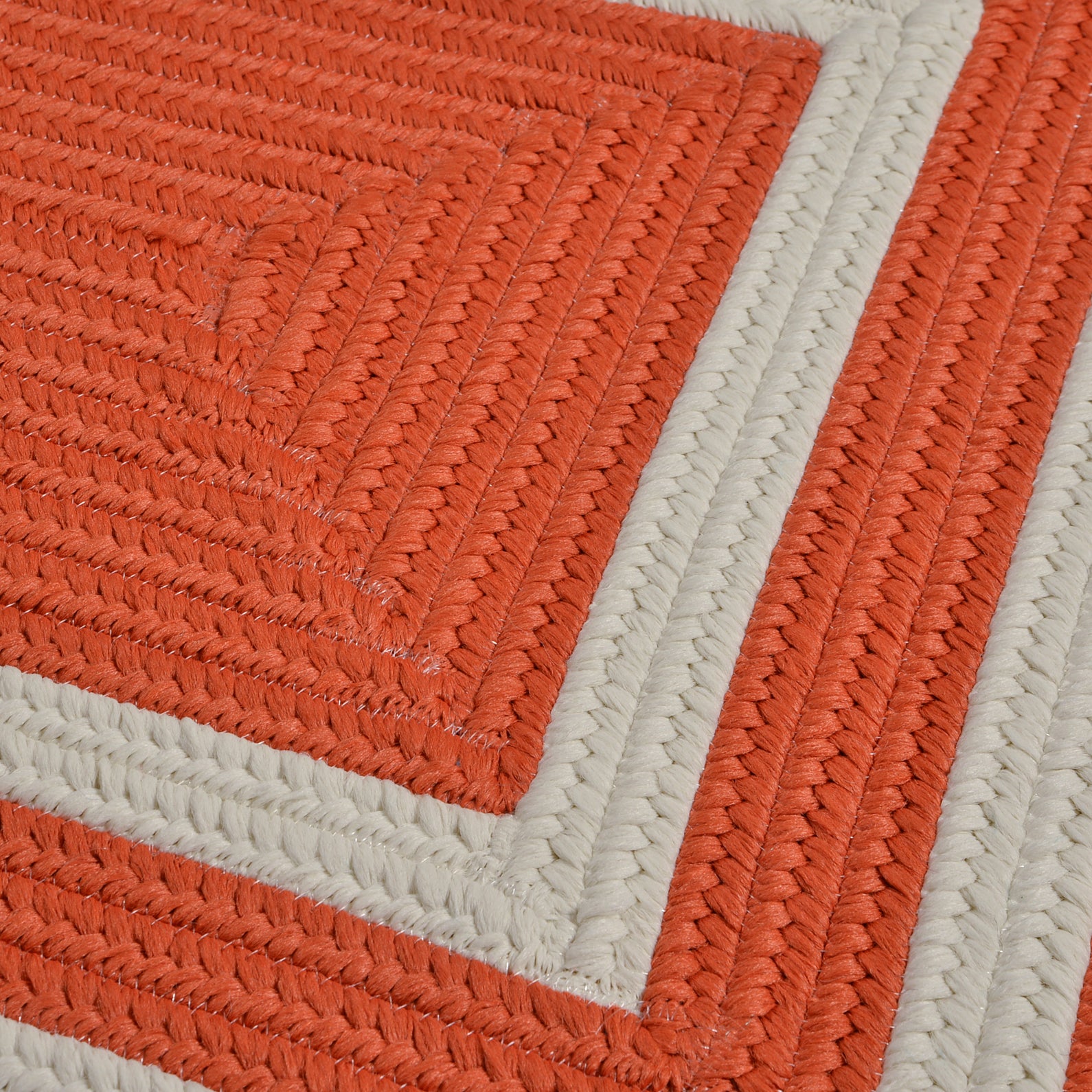 Colonial Mills La Playa PY41 Tangerine Indoor/Outdoor Area Rug