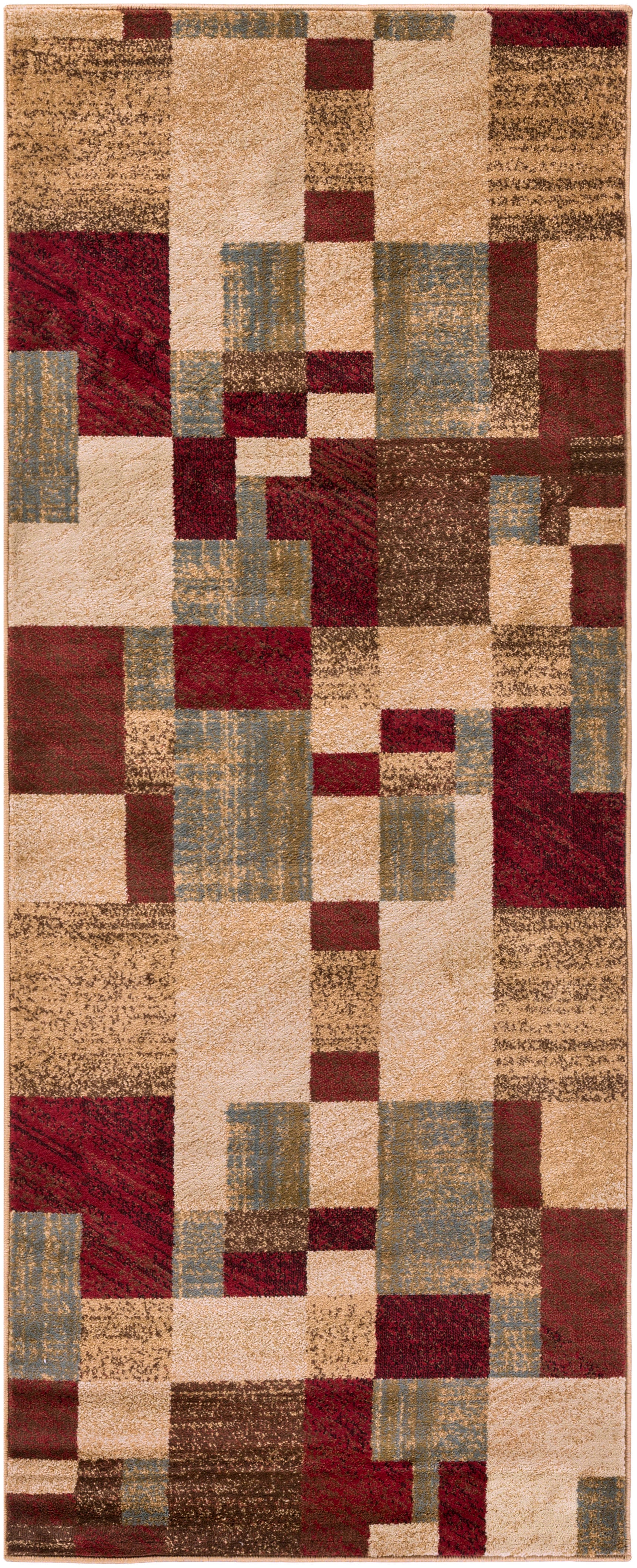 Surya Riley RLY5006 Red/Brown Contemporary Area Rug