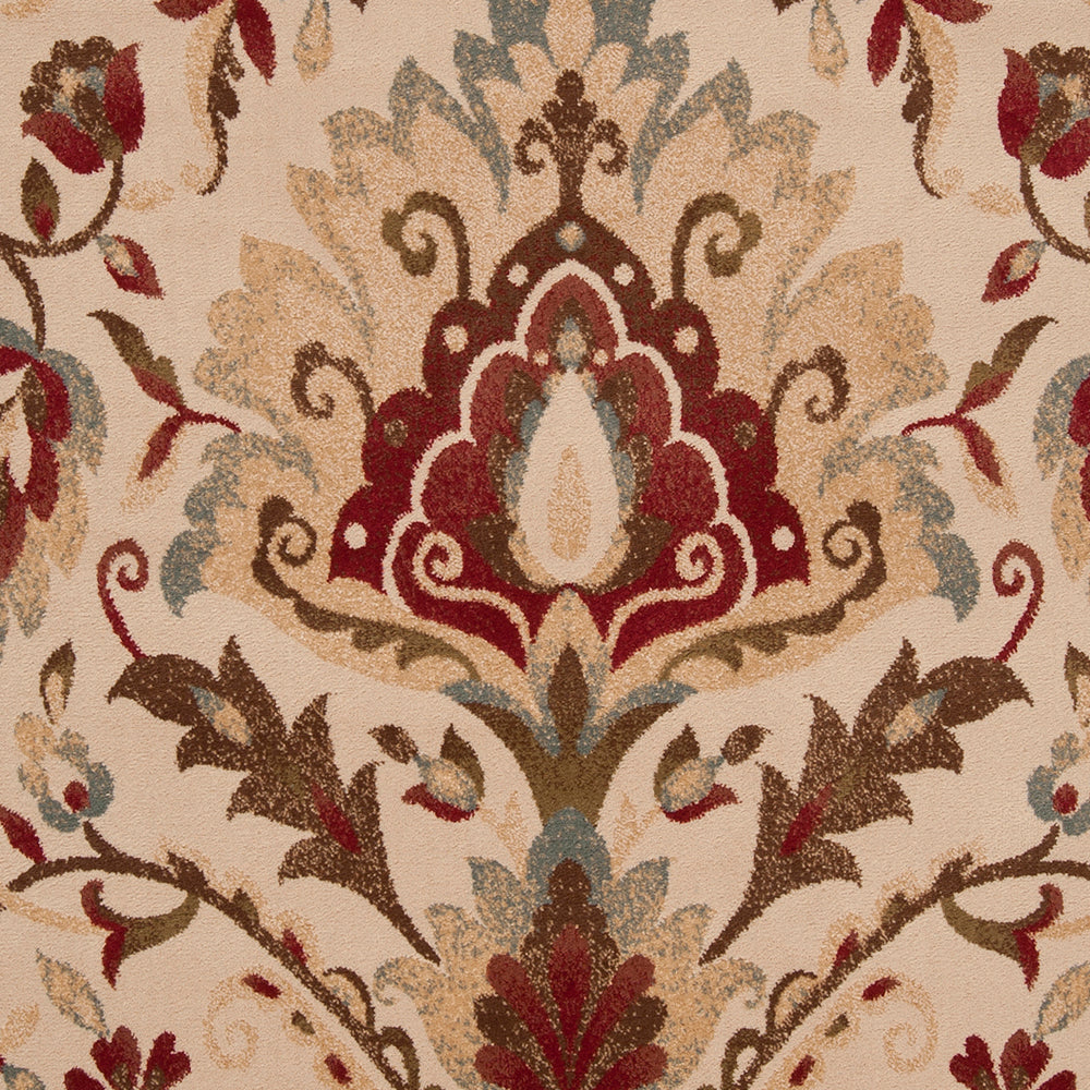 Surya Riley Floral and Paisley Red RLY-5017 Area Rug