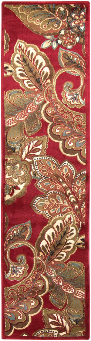 Surya Riley RLY5020 Red/Brown Transitional Area Rug