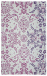 Rizzy Home Rockport RP8834 Pink Ornamental Area Rug