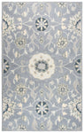 Rizzy Home Resonant RS915A Gray Floral Area Rug