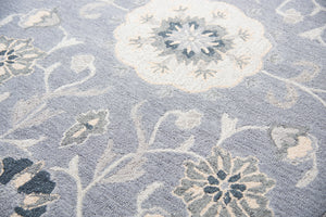 Rizzy Home Resonant RS915A Gray Floral Area Rug