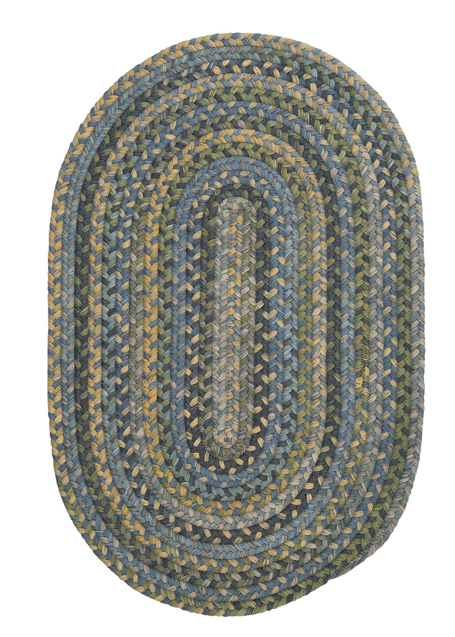 Colonial Mills Rustica RU50 Whipple Blue Traditional Area Rug