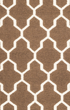 Rizzy Home Swing SG2099 Brown Trellis Area Rug