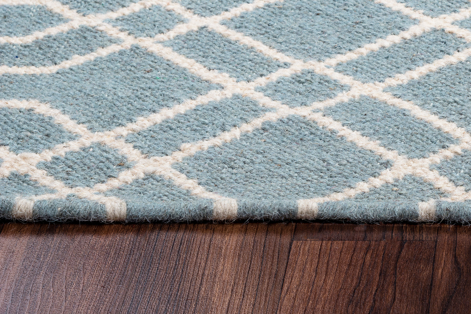 Rizzy Home Swing SG8159 Blue Trellis Area Rug