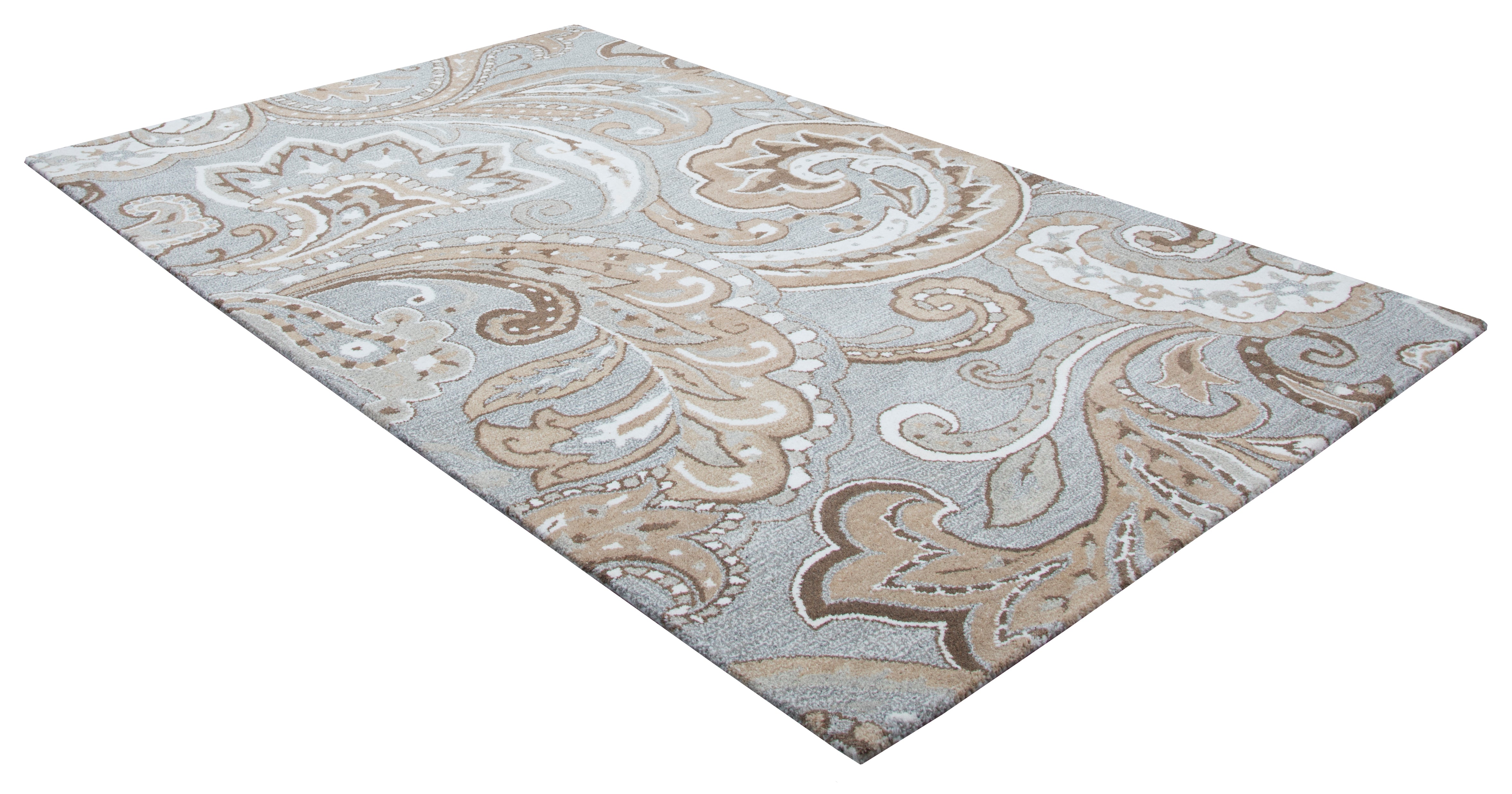 Rizzy Home Suffolk SK325A Gray Paisley Area Rug