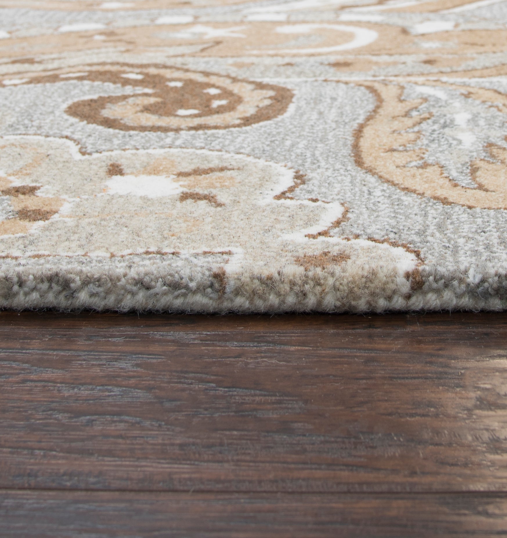 Rizzy Home Suffolk SK325A Gray Paisley Area Rug
