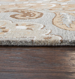Rizzy Home Suffolk SK325A Gray Paisley Area Rug