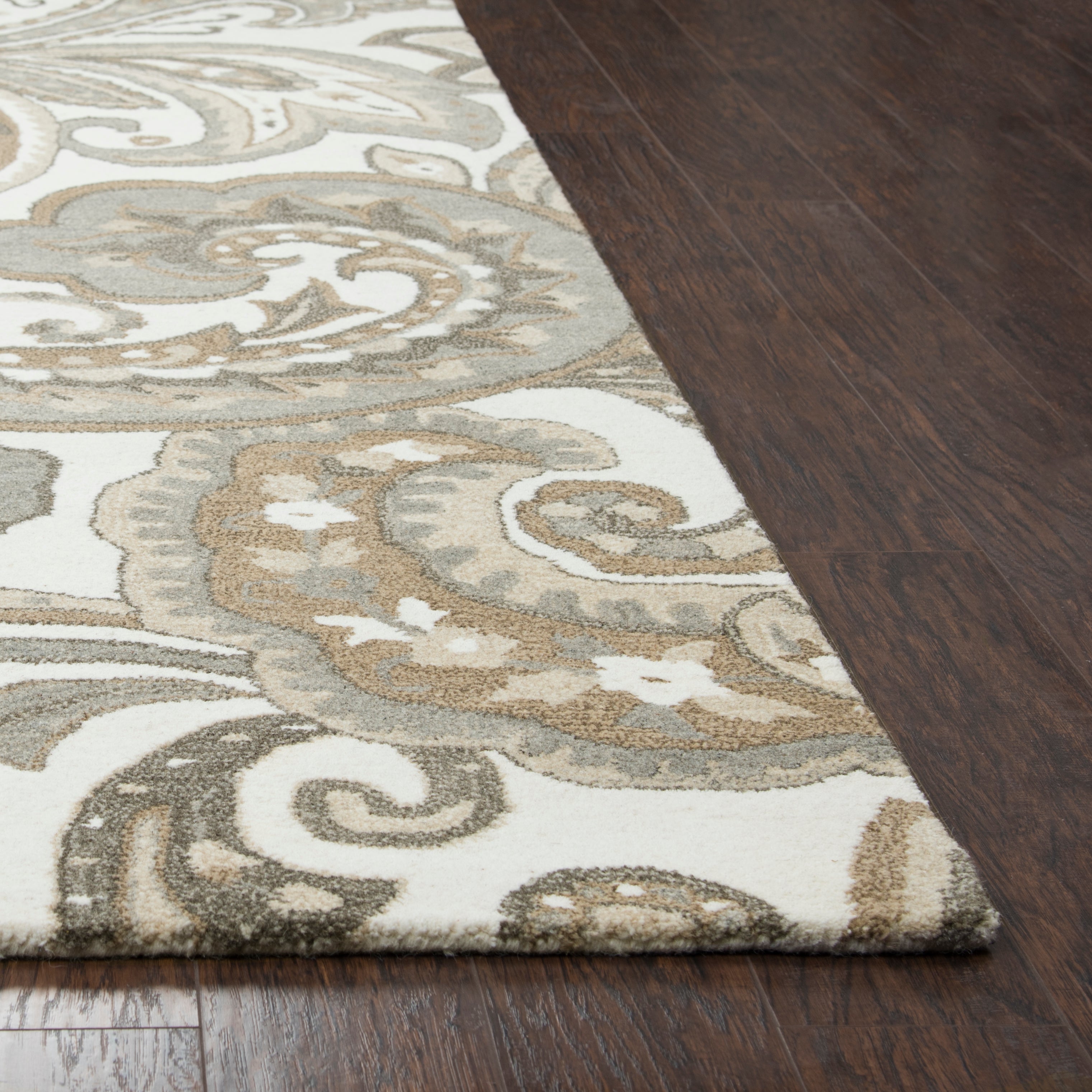 Rizzy Home Suffolk SK326A Beige Paisley Area Rug