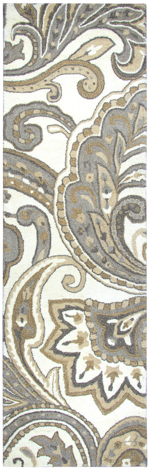 Rizzy Home Suffolk SK326A Beige Paisley Area Rug