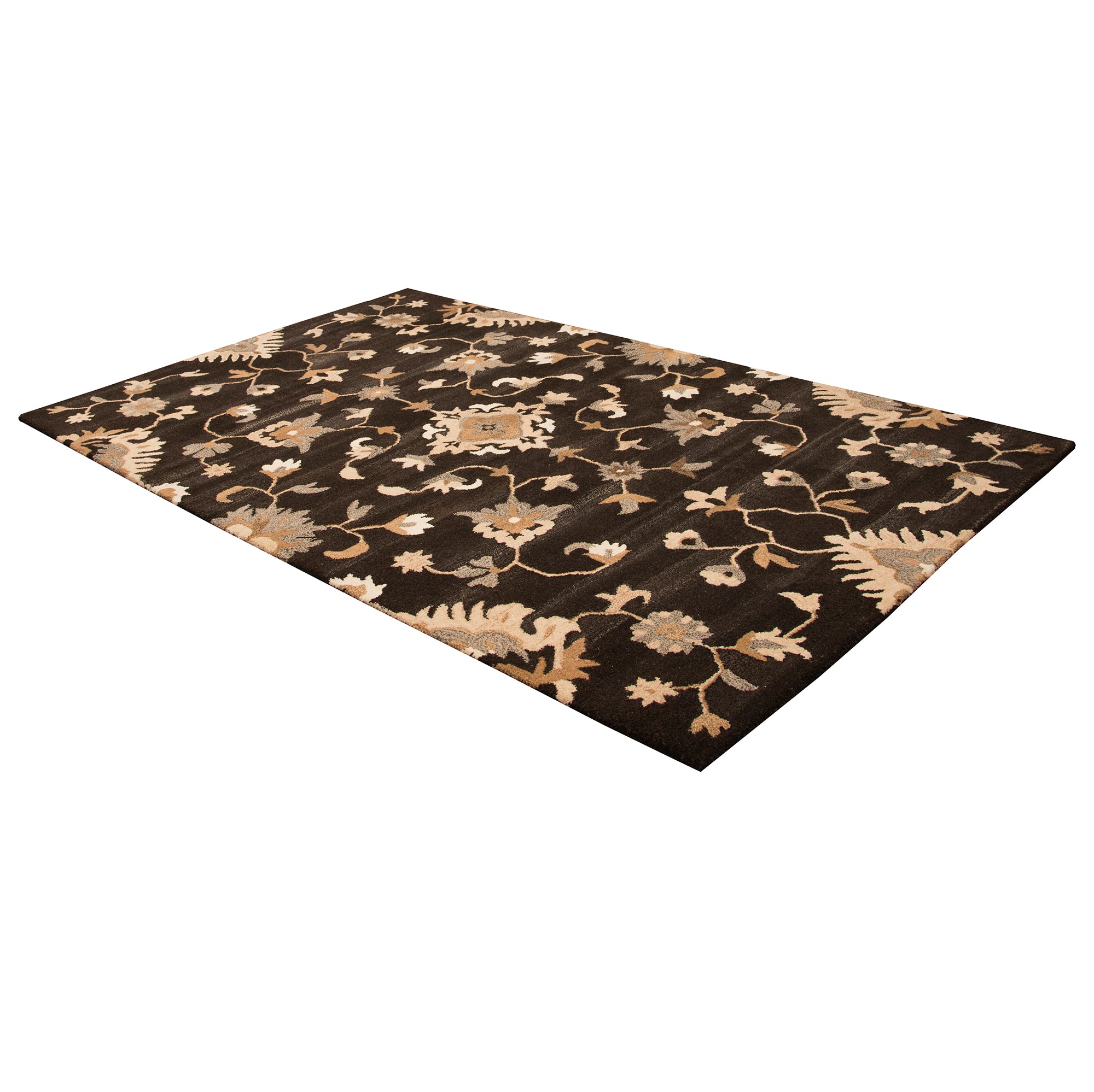 Rizzy Home Suffolk SK327A Brown Oriental/Floral Area Rug