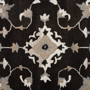 Rizzy Home Suffolk SK327A Brown Oriental/Floral Area Rug