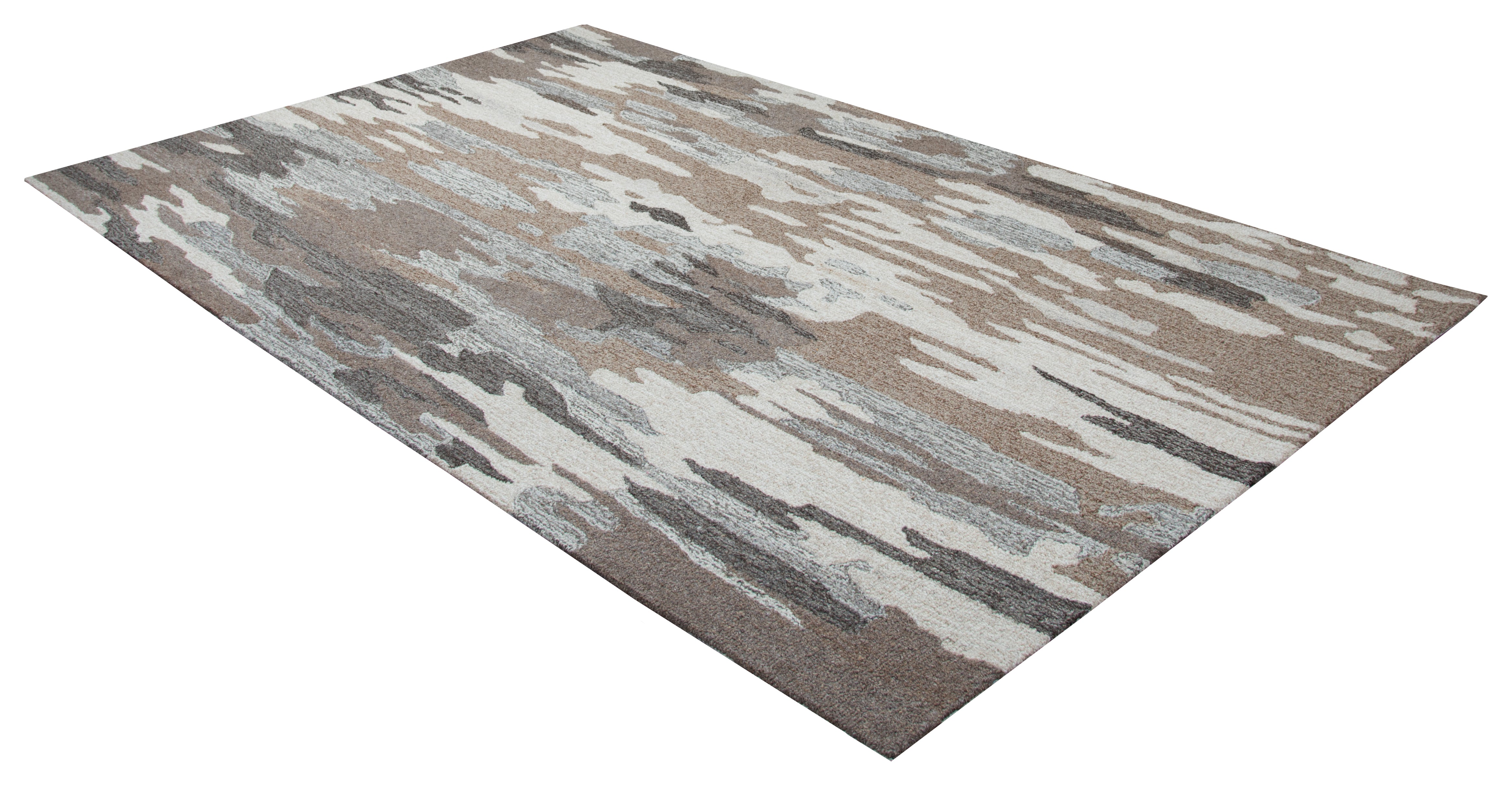 Rizzy Home Suffolk SK332A Brown Abstract Area Rug