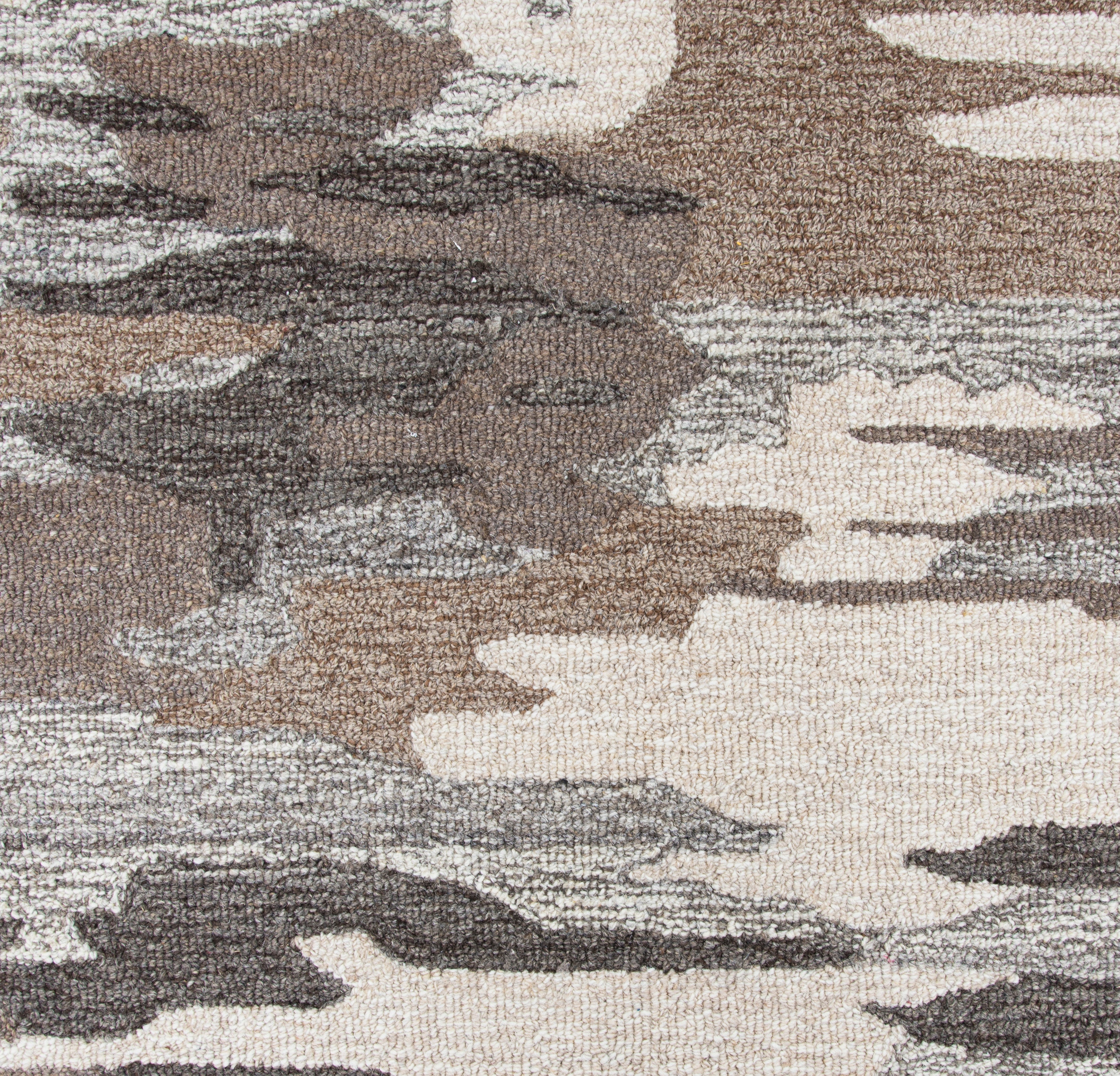 Rizzy Home Suffolk SK332A Brown Abstract Area Rug