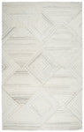 Rizzy Home Suffolk SK333A Ivory Geometric/Solid Area Rug