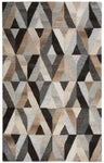 Rizzy Home Suffolk SK337A Gray Geometric Area Rug