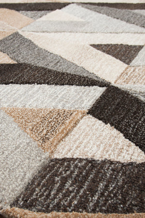 Rizzy Home Suffolk SK337A Gray Geometric Area Rug