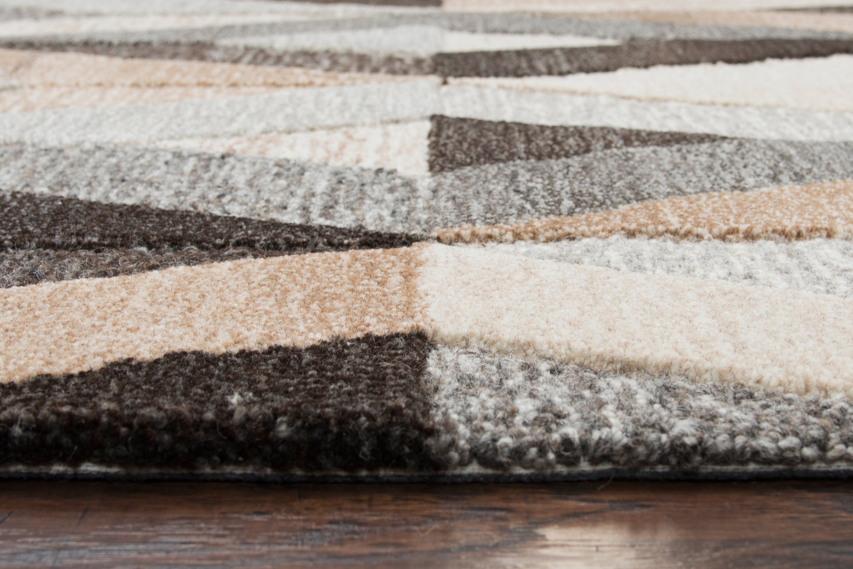 Rizzy Home Suffolk SK337A Gray Geometric Area Rug