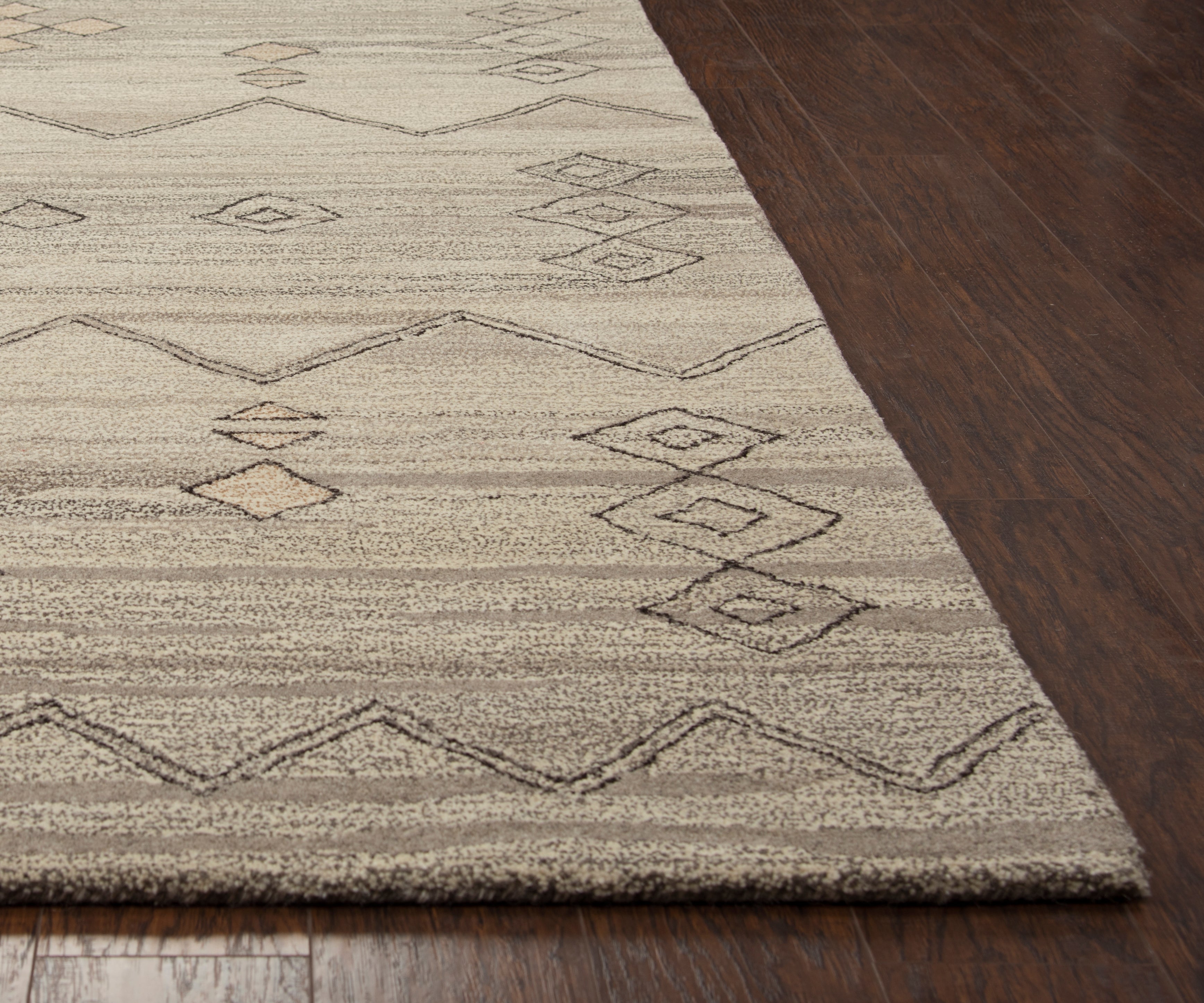 Rizzy Home Suffolk SK358A Gray Moroccan Area Rug