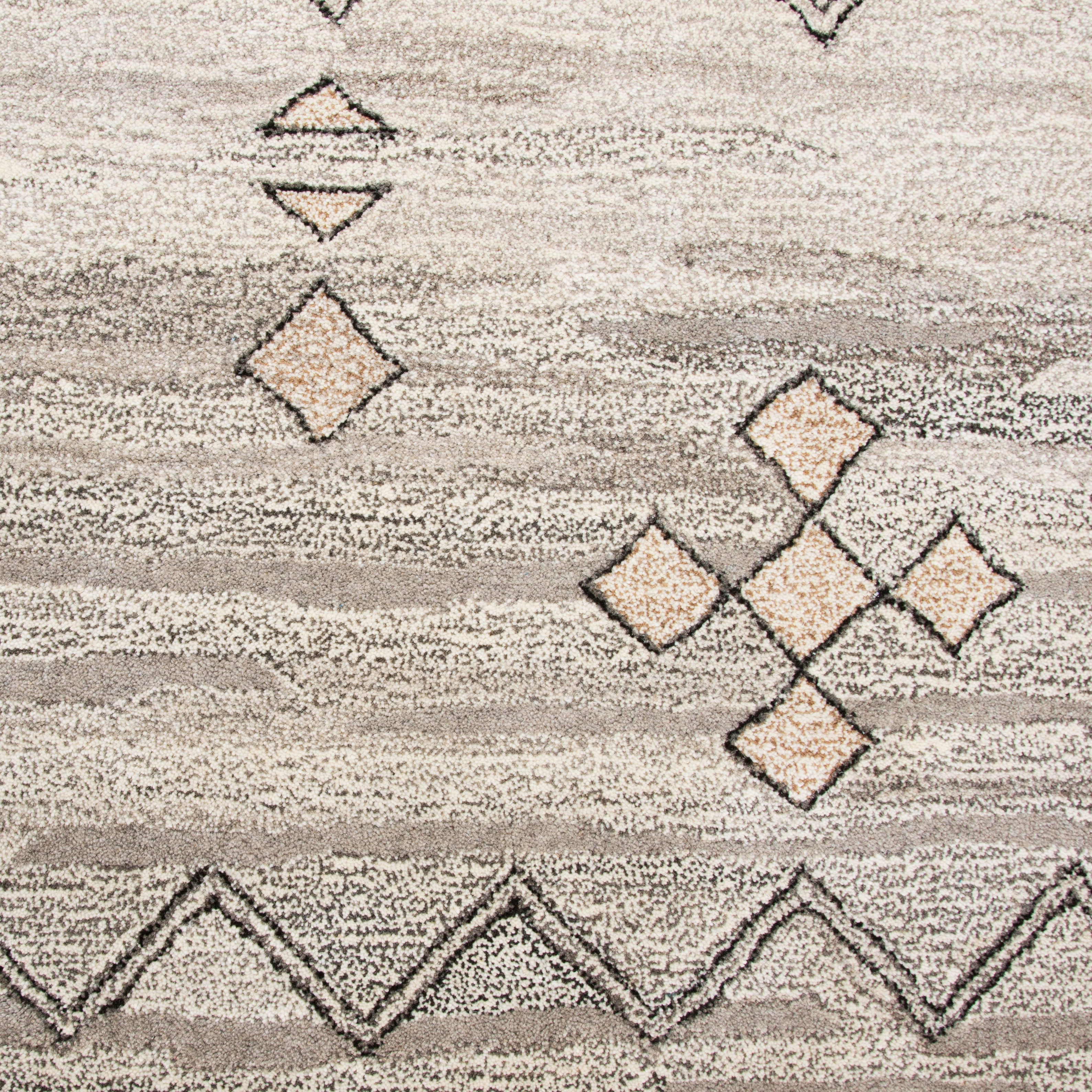 Rizzy Home Suffolk SK358A Gray Moroccan Area Rug