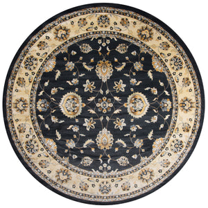 Rizzy Home Sorrento SO4309 Gray/Charcoal Border Area Rug