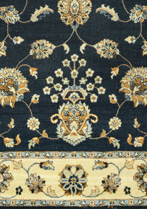 Rizzy Home Sorrento SO4309 Gray/Charcoal Border Area Rug