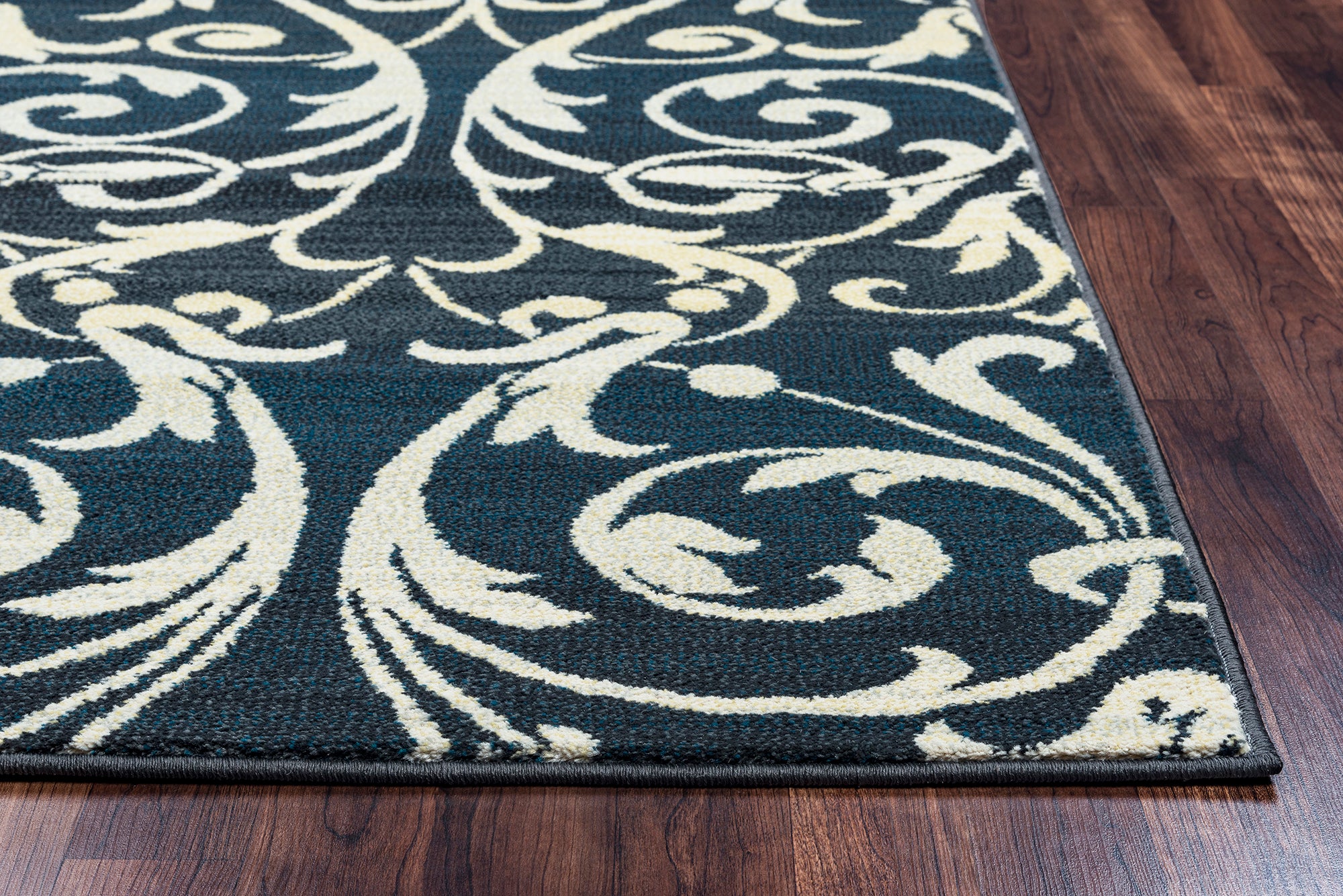 Rizzy Home Sorrento SO4322 Gray/Charcoal Trellis Area Rug