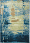 Rizzy Home Sorrento SO4383 Navy/Blue Print Area Rug