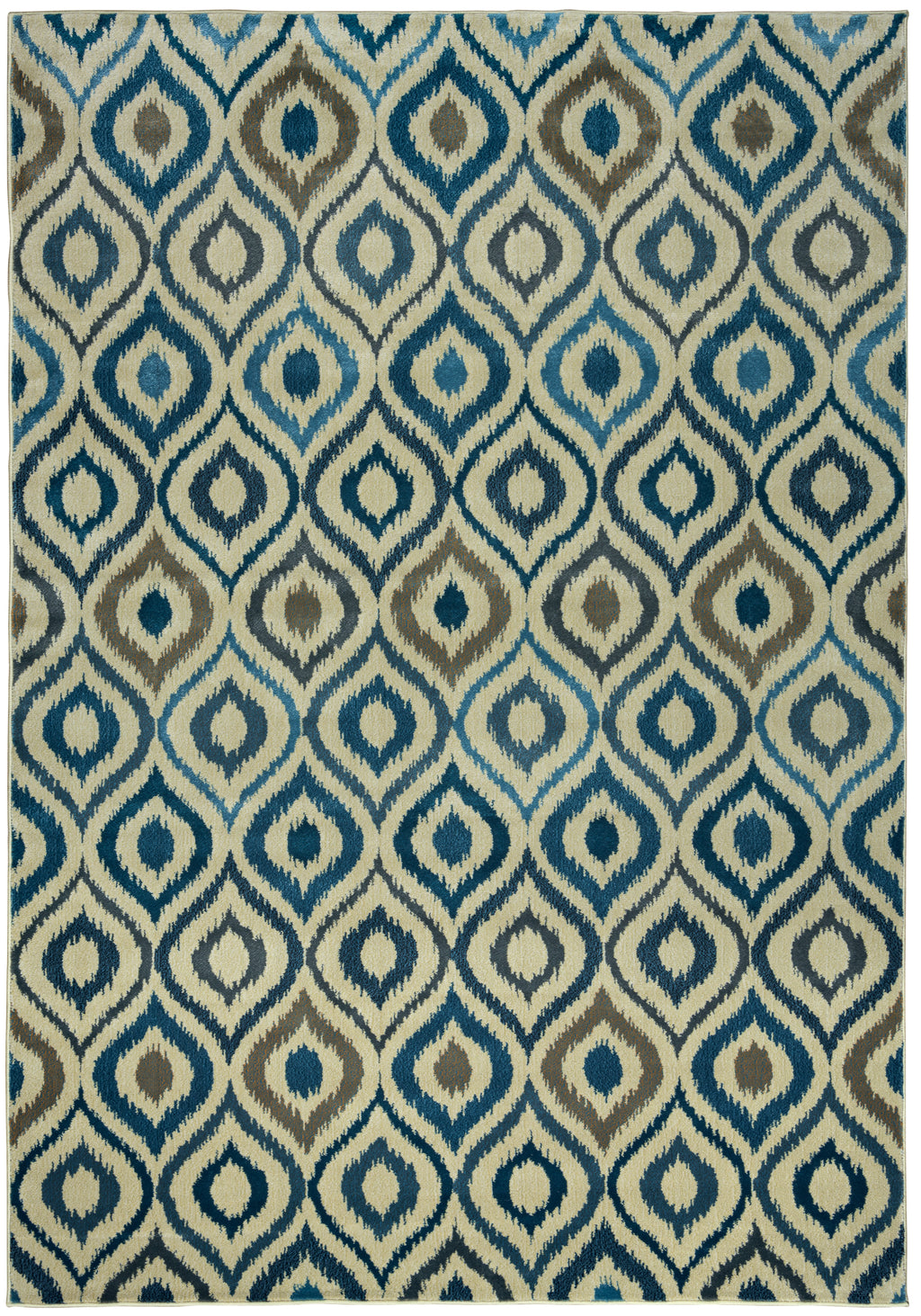 Rizzy Home Sorrento SO4395 Light Khaki Pattern Area Rug