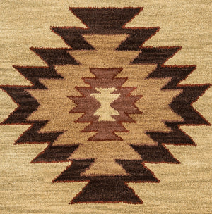 Rizzy Home Southwest SU2007 Khaki Southwest/Tribal Area Rug