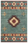 Rizzy Home Southwest SU2008 Gray/Blue Southwest/Tribal Area Rug