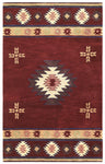 Rizzy Home Southwest SU2009 Burgundy Southwest/Tribal Area Rug