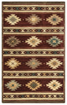 Rizzy Home Southwest SU2012 Burgundy Southwest/Tribal Area Rug