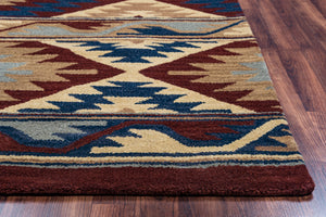 Rizzy Home Southwest SU2253 Multi-Colored Southwest/Tribal Area Rug