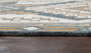 Rizzy Home Southwest SU489A Gray Southwest/Tribal Area Rug