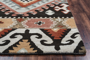 Rizzy Home Southwest SU8104 Multi-Colored Southwest/Patchwork Area Rug
