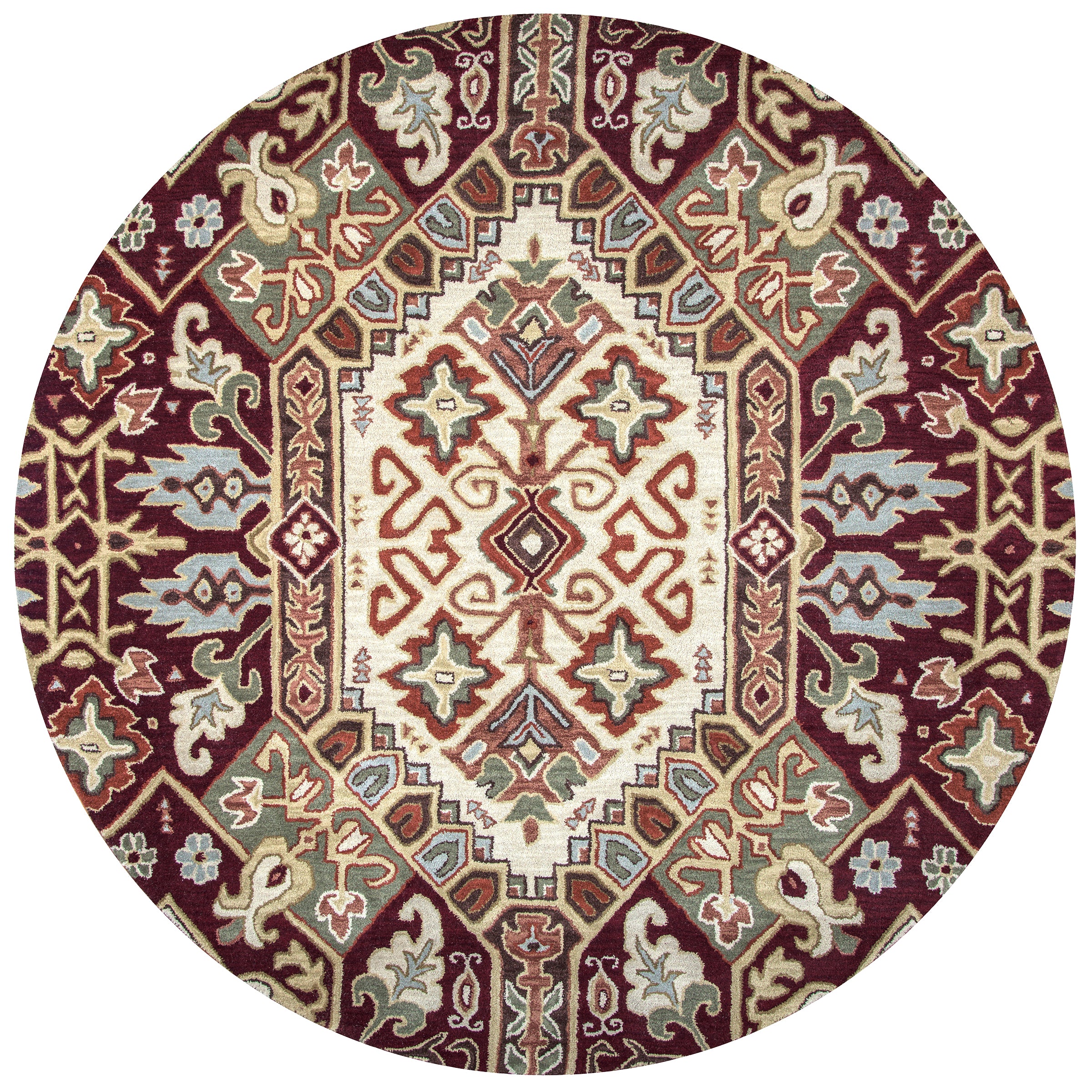Rizzy Home Southwest SU8105 Multi-Colored Southwest/Tribal Area Rug
