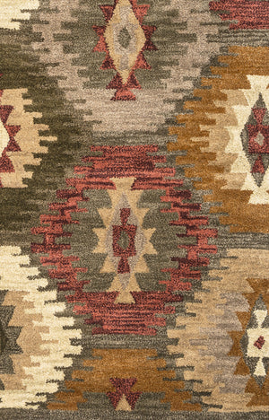 Rizzy Home Southwest SU8152 Multi-Colored Southwest/Tribal Area Rug