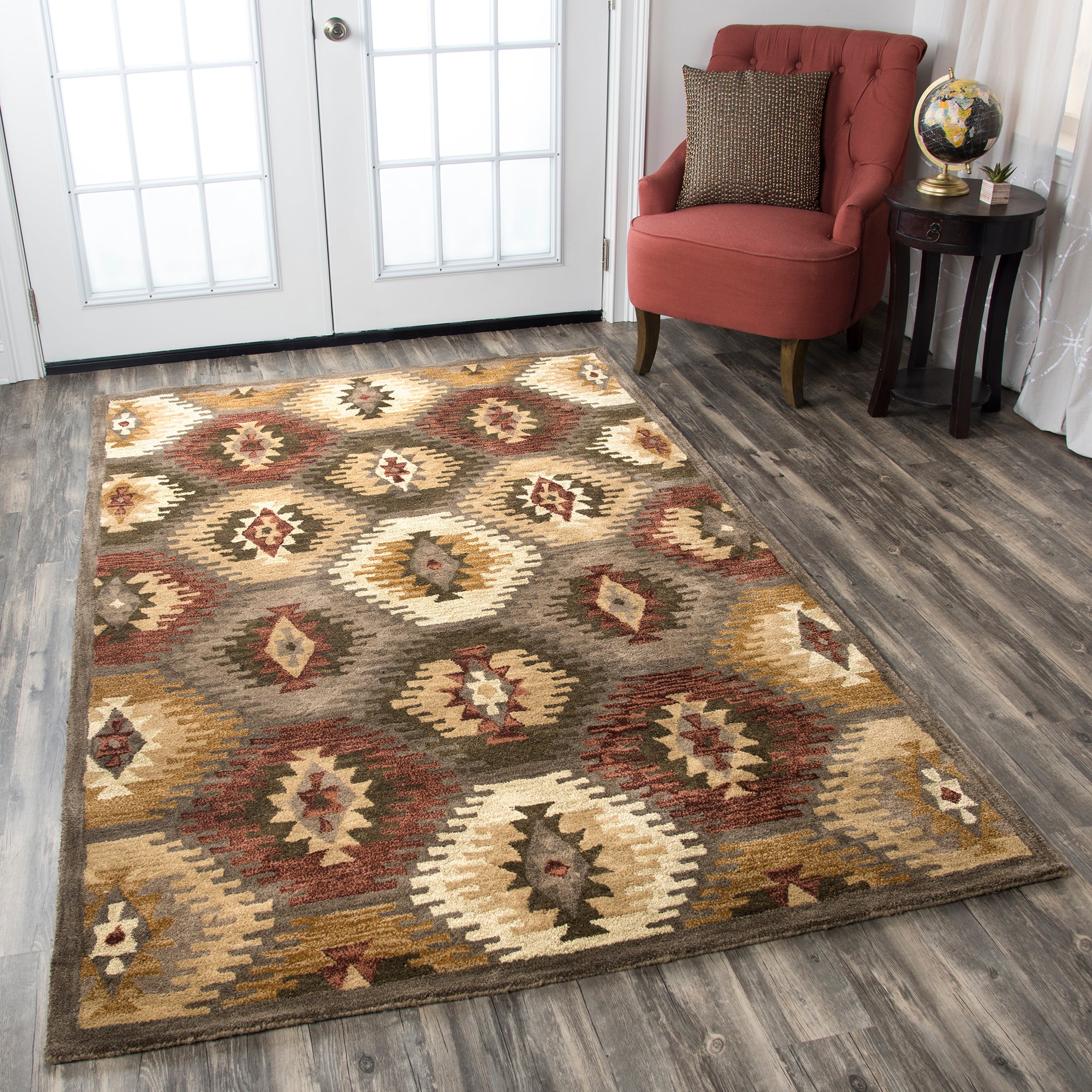 Rizzy Home Southwest SU8152 Multi-Colored Southwest/Tribal Area Rug