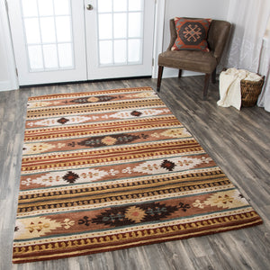 Rizzy Home Southwest SU8156 Multi-Colored Southwest/Tribal Area Rug