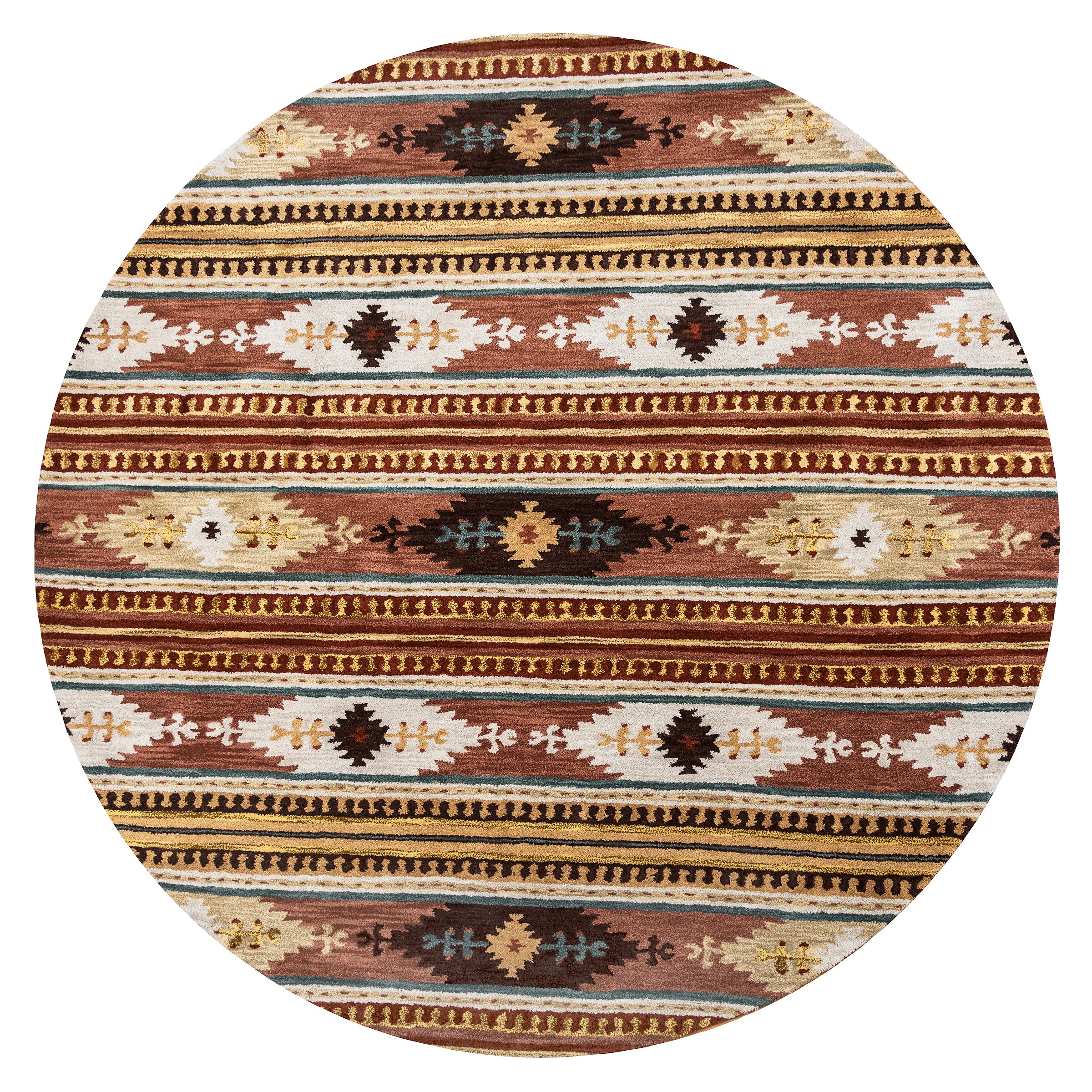 Rizzy Home Southwest SU8156 Multi-Colored Southwest/Tribal Area Rug