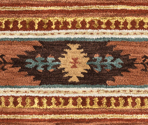 Rizzy Home Southwest SU8156 Multi-Colored Southwest/Tribal Area Rug